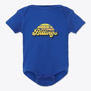 Billings Oklahoma Sublime Sunset Baby Onesie