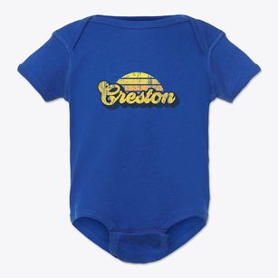 Creston Nebraska Sublime Sunset Baby Onesie