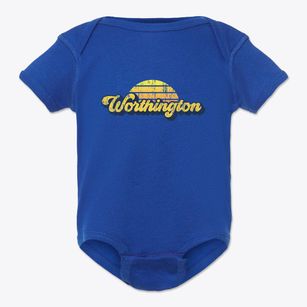 Worthington Missouri Sublime Sunset Baby Onesie