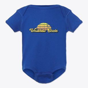 Westview Circle Wyoming Sublime Sunset Baby Onesie
