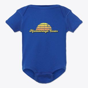 Middleborough Center Massachusetts Sublime Sunset Baby Onesie