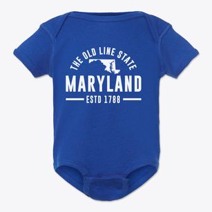  Maryland Motto Baby Onesie