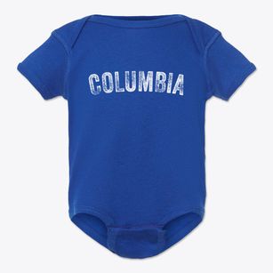 Columbia Connecticut Timeless Retro Baby Onesie