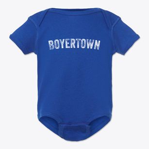 Boyertown Pennsylvania Timeless Retro Baby Onesie