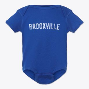 Brookville Pennsylvania Timeless Retro Baby Onesie