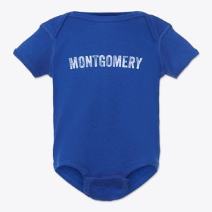 Montgomery Minnesota Timeless Retro Baby Onesie