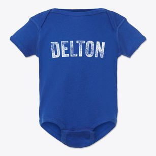 Delton Wisconsin Timeless Retro Baby Onesie