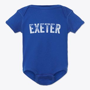 Exeter Wisconsin Timeless Retro Baby Onesie