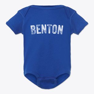 Benton Louisiana Timeless Retro Baby Onesie