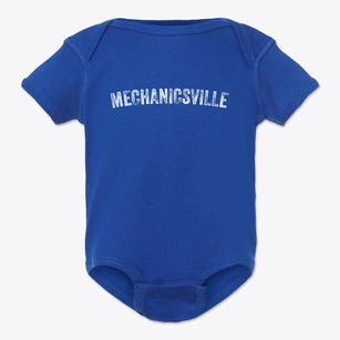 Mechanicsville Maryland Timeless Retro Baby Onesie