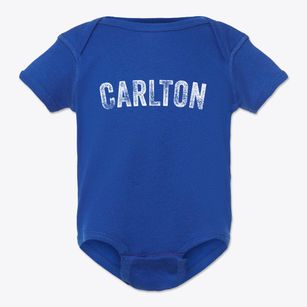 Carlton Wisconsin Timeless Retro Baby Onesie