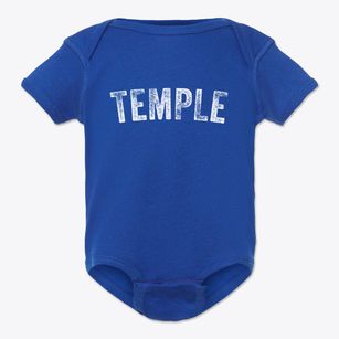 Temple Oklahoma Timeless Retro Baby Onesie