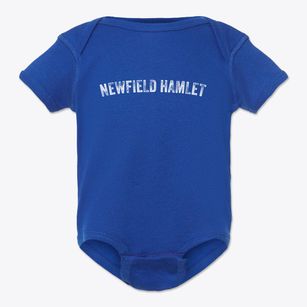 Newfield Hamlet New York Timeless Retro Baby Onesie