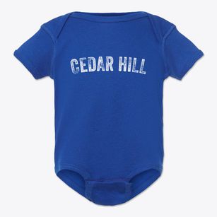 Cedar Hill New Mexico Timeless Retro Baby Onesie