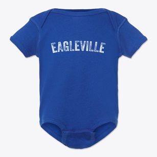 Eagleville Tennessee Timeless Retro Baby Onesie