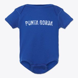 Punta Gorda Florida Timeless Retro Baby Onesie