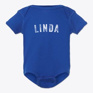 Linda California Timeless Retro Baby Onesie