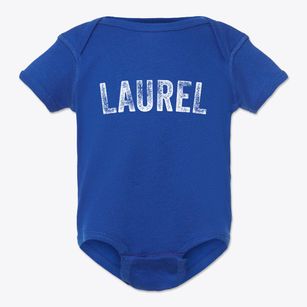 Laurel Virginia Timeless Retro Baby Onesie