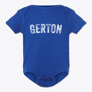 Gerton North Carolina Timeless Retro Baby Onesie