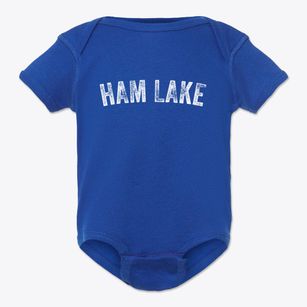 Ham Lake Minnesota Timeless Retro Baby Onesie