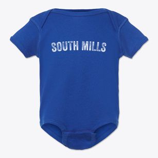 South Mills North Carolina Timeless Retro Baby Onesie