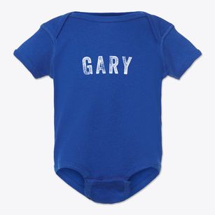Gary Minnesota Timeless Retro Baby Onesie
