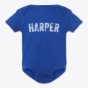 Harper Iowa Timeless Retro Baby Onesie