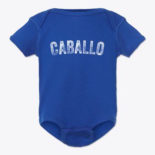 Caballo New Mexico Timeless Retro Baby Onesie