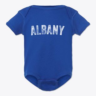 Albany Georgia Timeless Retro Baby Onesie