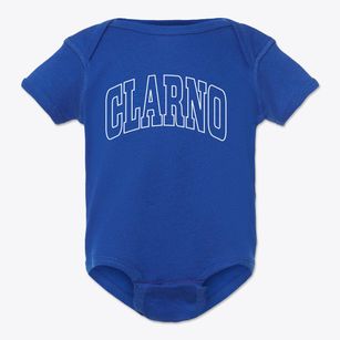 Clarno Wisconsin Trendy Block Baby Onesie