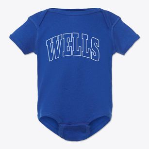Wells Texas Trendy Block Baby Onesie