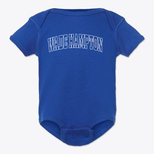 Wade Hampton South Carolina Trendy Block Baby Onesie
