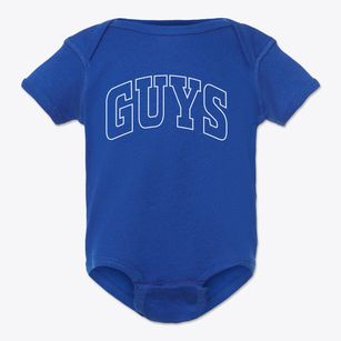 Guys Tennessee Trendy Block Baby Onesie