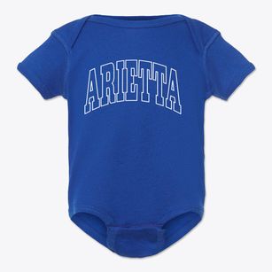 Arietta New York Trendy Block Baby Onesie