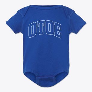 Otoe Nebraska Trendy Block Baby Onesie