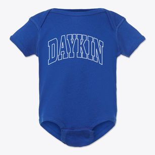 Daykin Nebraska Trendy Block Baby Onesie