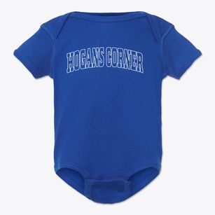 Hogans Corner Washington Trendy Block Baby Onesie