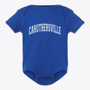 Caruthersville Missouri Varsity Baby Onesie
