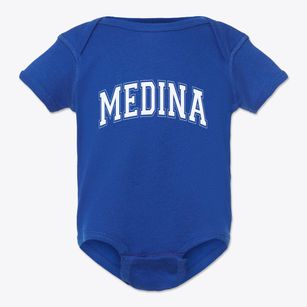 Medina New York Varsity Baby Onesie
