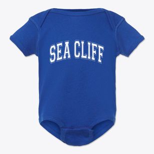 Sea Cliff New York Varsity Baby Onesie