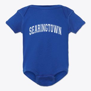 Searingtown New York Varsity Baby Onesie