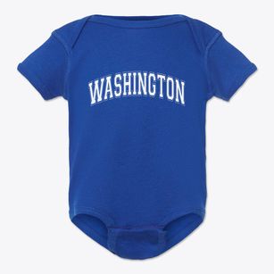 Washington New York Varsity Baby Onesie
