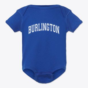 Burlington Colorado Varsity Baby Onesie