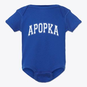 Apopka Florida Varsity Baby Onesie