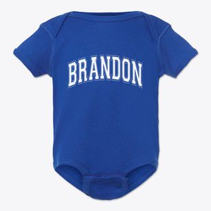Brandon Vermont Varsity Baby Onesie