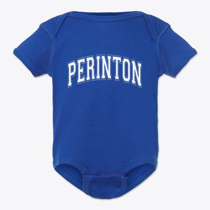 Perinton New York Varsity Baby Onesie