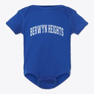 Berwyn Heights Maryland Varsity Baby Onesie