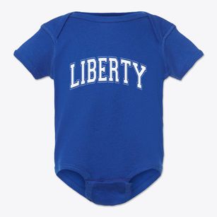 Liberty North Carolina Varsity Baby Onesie