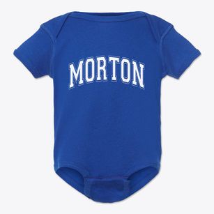 Morton Texas Varsity Baby Onesie