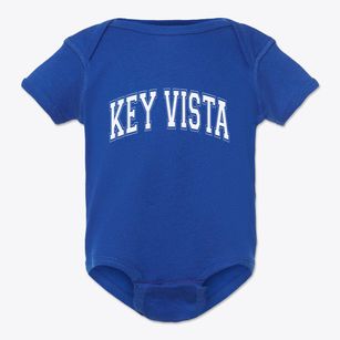Key Vista Florida Varsity Baby Onesie